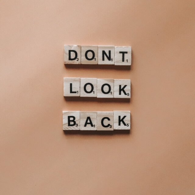block words saying 