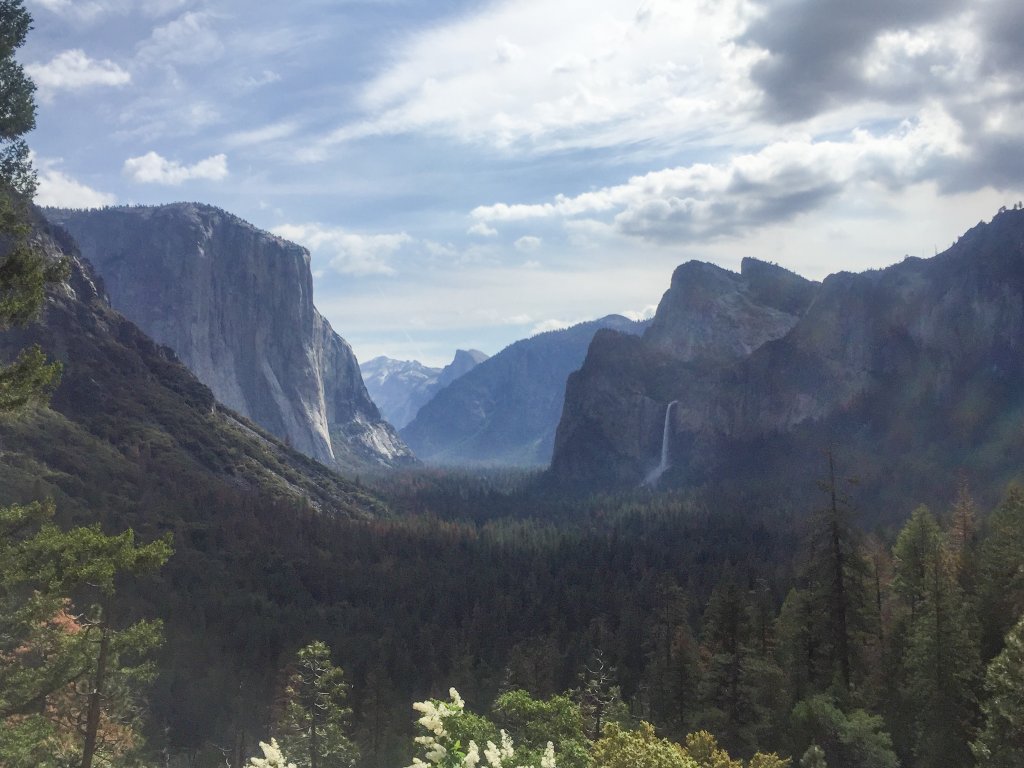 tunnel view at Yosemite