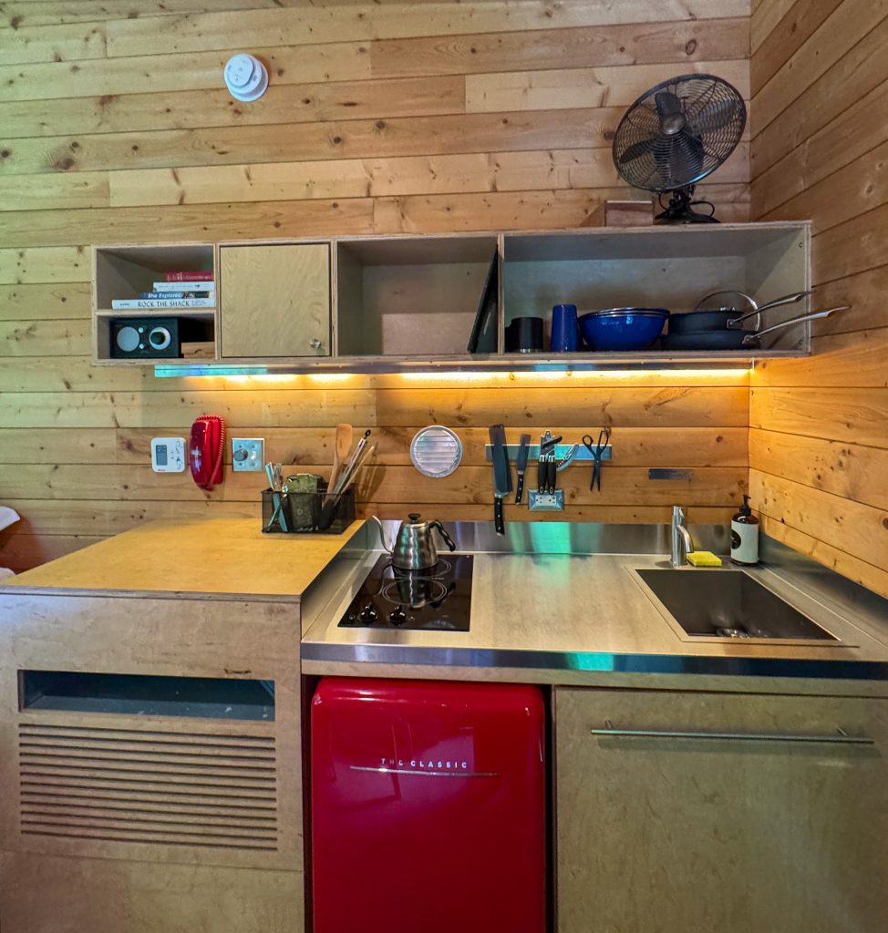 a kitchen 